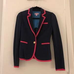 lilly pulitzer blazer navy color